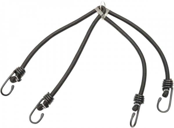Coarda Parts Unlimited elastica negru 4 carlige 61cm 24 inch