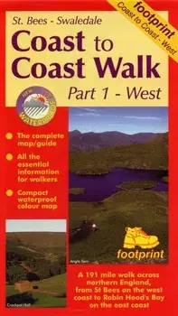 Coast to Coast Walk. St.Bees to Swaledale, 2 Revised edition, Sheet Map/Footprint