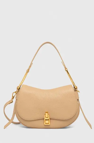 Coccinelle geantă crossbody pentru femei, din piele