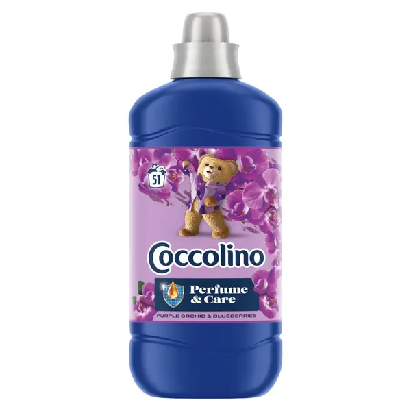 Coccolino Balsam de rufe, 1.275 L, 51 spalari, Purple Orchid Blueberries