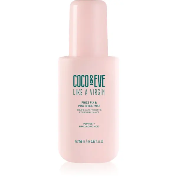 Coco & Eve Like A Virgin Frizz Fix & Pro Shine Mist spray anti-electrizare pentru un par stralucitor si catifelat 150 ml