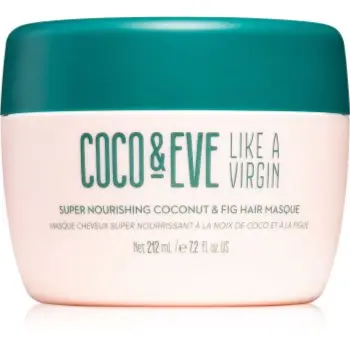 Coco & Eve Like A Virgin Super Nourishing Coconut & Fig Hair Masque mască hrănitoare profundă pentru un par stralucitor si catifelat