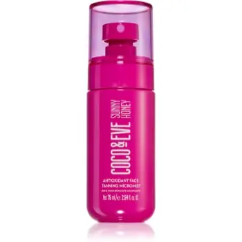 Coco & Eve Sunny Honey Antioxidant Face Tanning Micromist Spray pentru protectie faciale