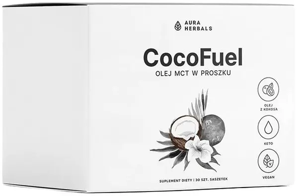 CocoFuel 30 plicuri, Aura Herbals