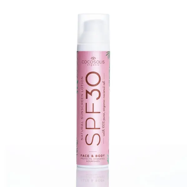 Cocosolis SPF30 Natural Sunscreen Lotion Lotiune naturala de protectie solara Volum 100 ml