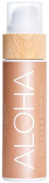 Cocosolis Suntan & Body Ulei bio pentru bronzare rapidă Aloha, 200 ml
