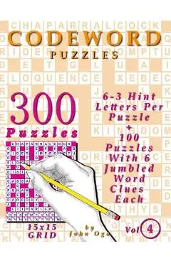Codeword Puzzles: 300 Puzzles, Volume 4 - John Oga
