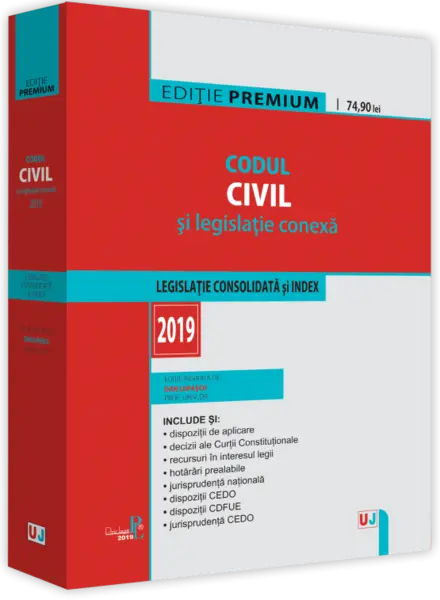Codul civil si legislatie conexa 2019 | Dan Lupascu