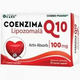 Coenzima Q10 lipozomala, 30 capsule, Cosmopharm