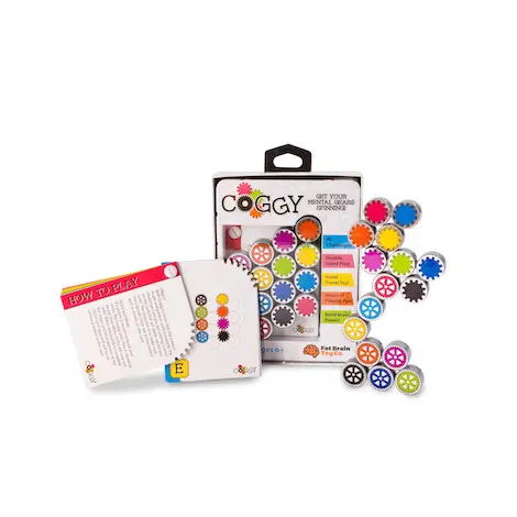 Coggy - Puzzle magnetic educativ cu 16 piese metalice