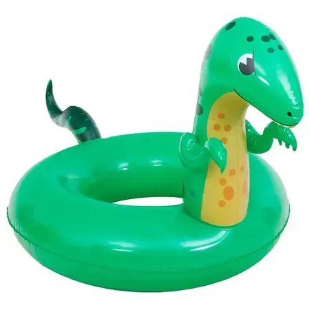Colac gonflabil SunClub Dinozaur P-35485, 104 cm, Verde