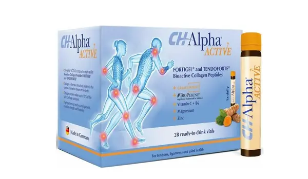 Colagen 4 in 1 formula CH Alpha Active, 28 fiole buvabile, Gelita Health