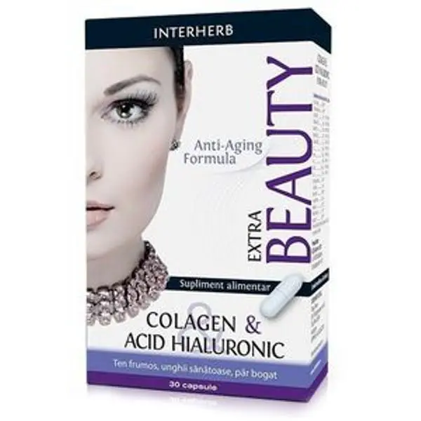 Colagen & acid hyaluronic extra beauty x 30 Interherb