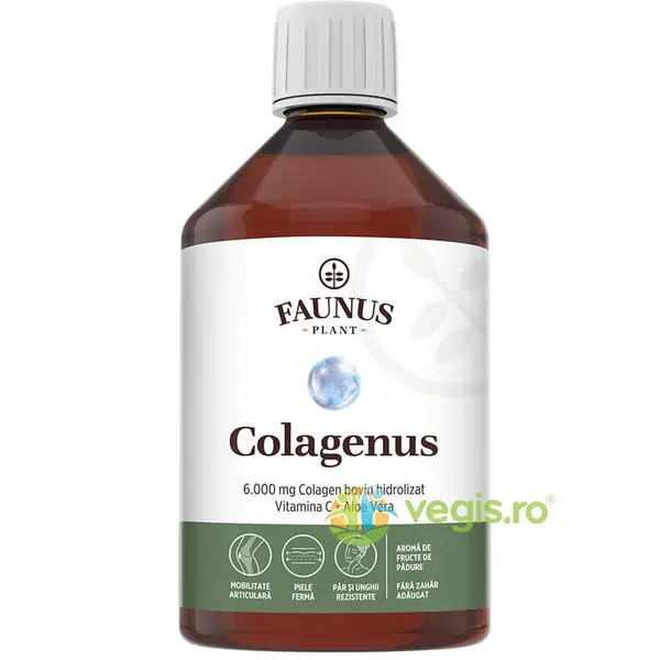 Colagen Lichid pentru Articulatii, Piele, Par si Unghii Colagenus 500ml
