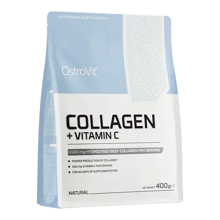 Colagen + Vitamina C Natural, 400g, OstroVit