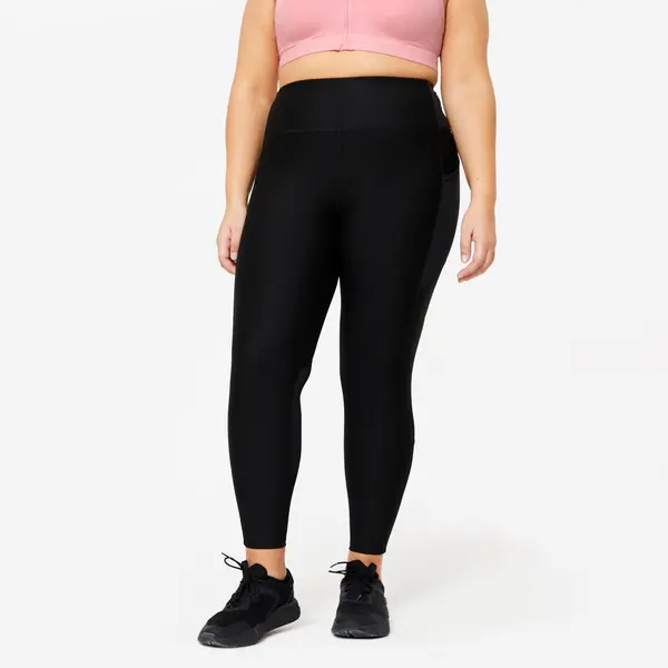 Colanți 120 Fitness Cardio Mărimi mari Negru Damă