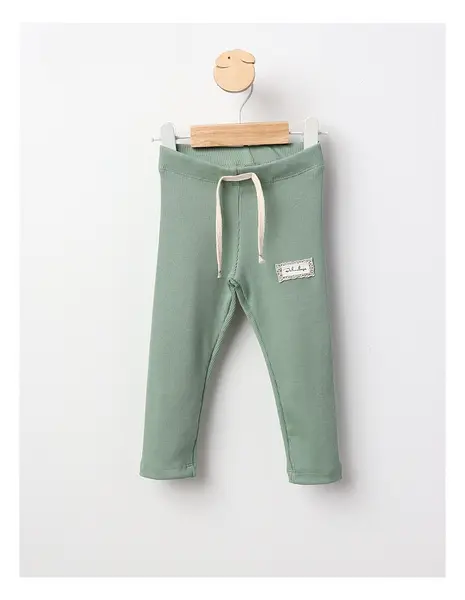 Colanti Carina rib verde fistic