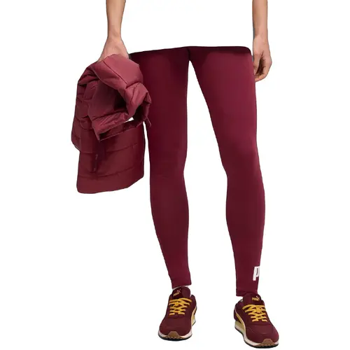 Colanti femei Puma Ess No 1 Logo Leggings s Ruby Shimmer 68242796
