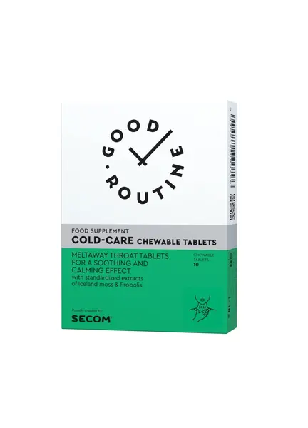 Cold-Care Chewable, 10 comprimate de supt, Good Routine