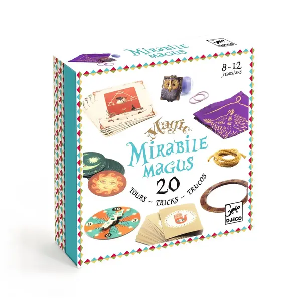 Colectia magica Djeco Mirable Magus, 20 de trucuri de magie