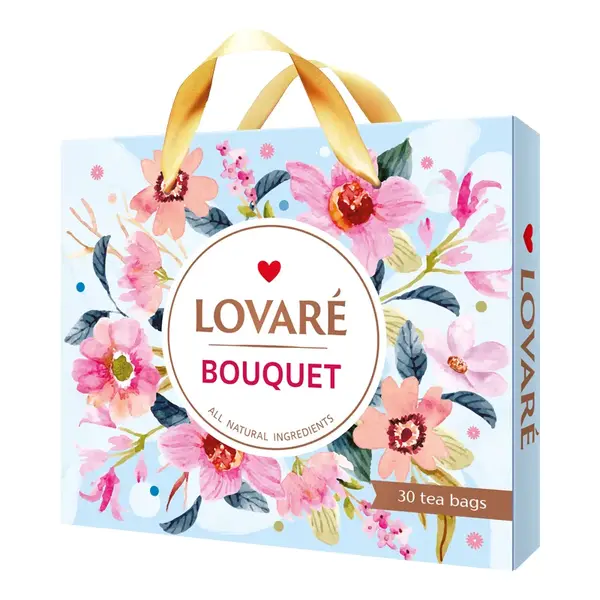 Colectie ceai Lovare Bouquet asortat 30 plicuri 6 arome 52,5 g Colectie ceai Lovare Bouquet asortat 30 plicuri 6 arome 52,5 g