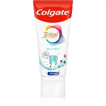 Colgate Total Junior Active Prevention Mild Mint Pasta de dinți pentru curățarea dinților și a cavității orale pentru copii
