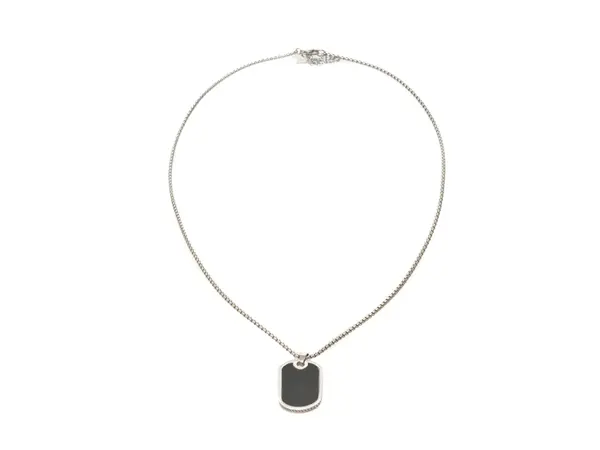 Colier ALDO argintiu, JASPPER 971, din metal