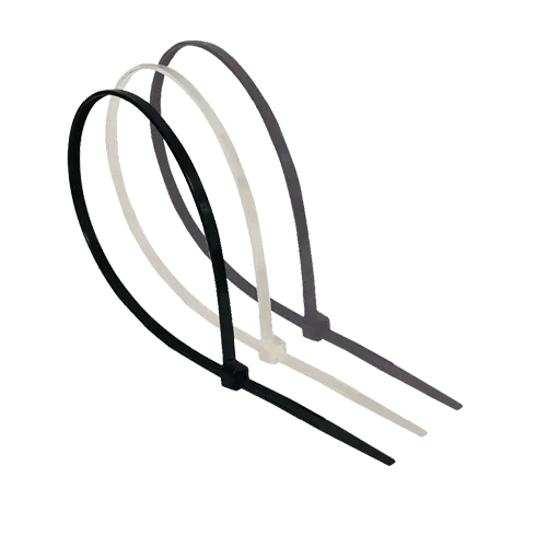 Colier cablu din nailon 4.8×250 mm, alb, rezistent UV, 100 buc., CELO 148250CCT