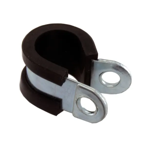 Colier de metal cu garnitura de cauciuc D.8mm