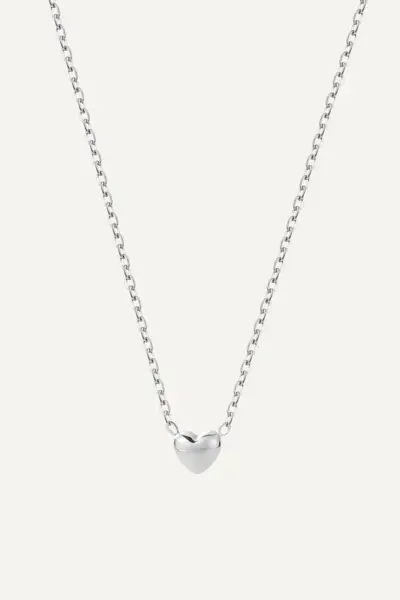 Colier Heart Gold - Silver