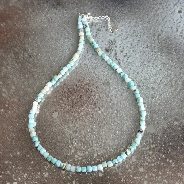 Colier larimar Ocean #345