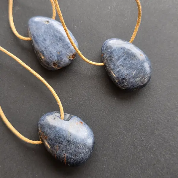 Colier pandantiv safir DROP