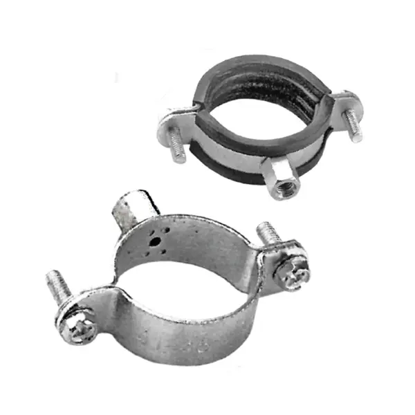 Colier Ranforsat-banda 20x2.0mm fara Protectie Cauciuc Piulita M10-3"-90mm
