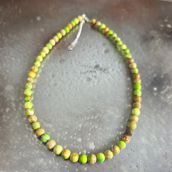 Colier regalit Green #182