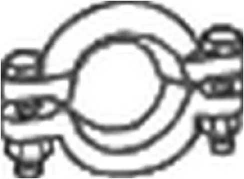 Colier, sistem de esapament BOSAL 254-934