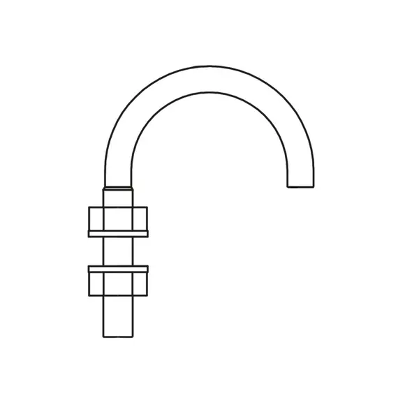 Colier U Zincat tip B pentru Tevi Similar 3570 M10d 38-43 H 86 37 B 50