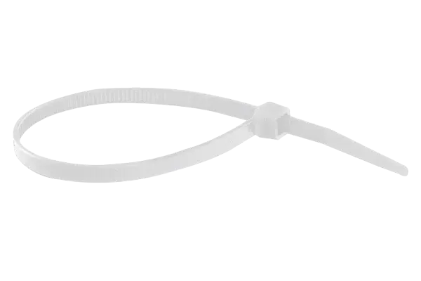 Coliere Nylon Albe 2.5 100 Mm Set 100 Buc