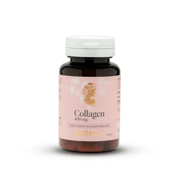 Collagen 400 mg - 60 capsule pentru susținerea pielii si a articulațiilor, Kotys