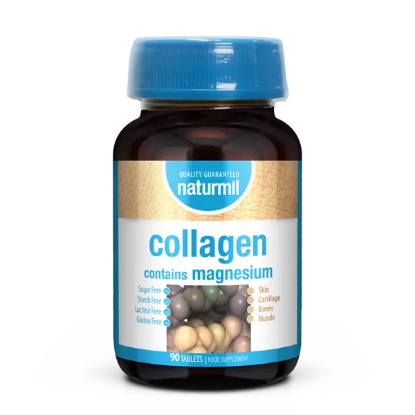 Collagen 600 mg cu magneziu 90 tablete