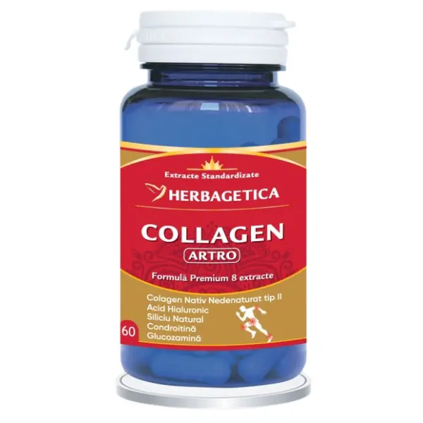 Collagen Artro, Herbagetica | 60 capsule