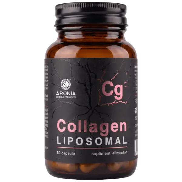 Collagen Liposomal — 60 de capsule cu colagen marin hidrolizat, pentru sănătatea pielii și confort în mișcare