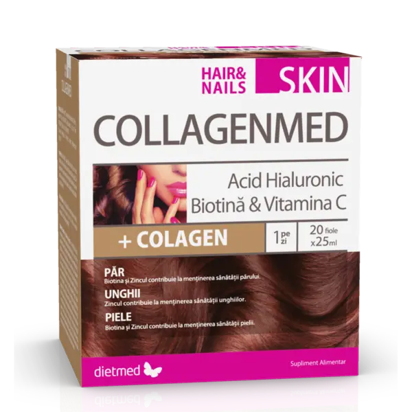 CollagenMed Skin Hair & Nails 20 fiole buvabile x 25 ml