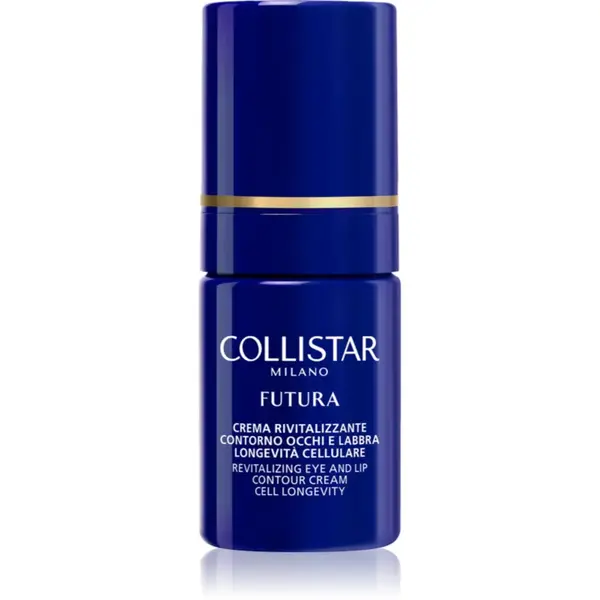 Collistar Futura Revitalizing Eye and Lip Countour Cream crema intensiva cu efect de intinerire zona ochilor si a buzelor 15 ml