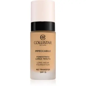 Collistar Impeccabile Long Wear Foundation machiaj persistent