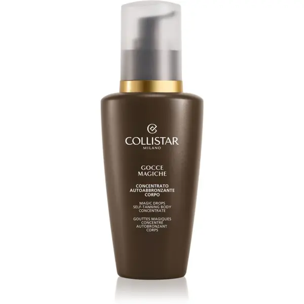 Collistar Magic Drops Body-Legs Self-Tanning Concentrate emulsie autobronzanta pentru corp si picioare. 125 ml