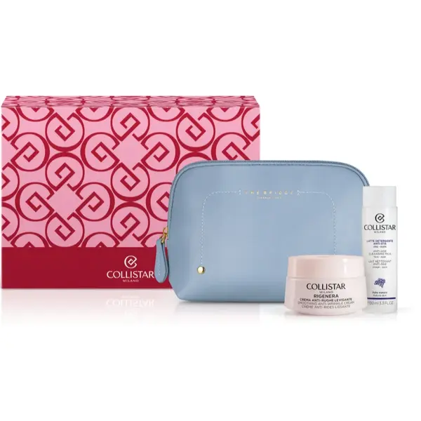 Collistar Rigenera Smoothing Anti-Wrinkle Cream Face And Neck Gift Set set cadou impotriva ridurilor de pe gat