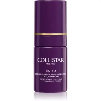 Collistar Unica Redensifying Draining Anti-Bags Eye Contour cremă iluminatoare împotriva cearcănelor și a pungilor de sub ochi