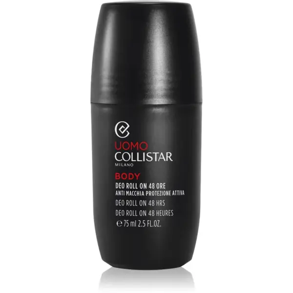 Collistar Uomo 48 Hours Deo Roll On deodorant roll-on cremos pentru barbati 75 ml