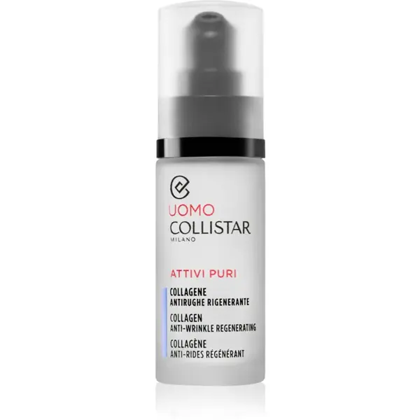 Collistar Uomo Collagen Anti-Wrinkle Regenerating ser hidratant si impotriva ridurilor cu colagen 30 ml