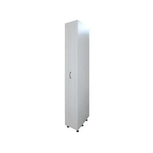 Coloana 30 Zebra Alb / MDF Alb drept